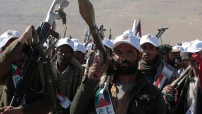 Rebeldes hutíes en Yemen. / Osamah Yahya / Contacto / Europa Press.