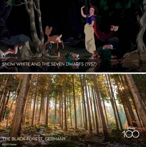 30 lugares reales que inspiraron las películas Disney 30 lugares reales que inspiraron las películas Disney