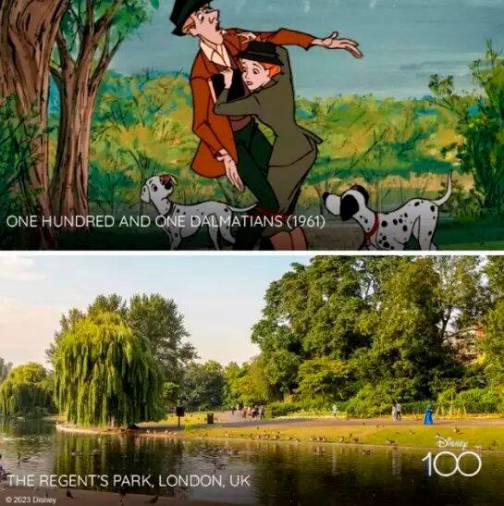 30 lugares reales que inspiraron las películas Disney 30 lugares reales que inspiraron las películas Disney