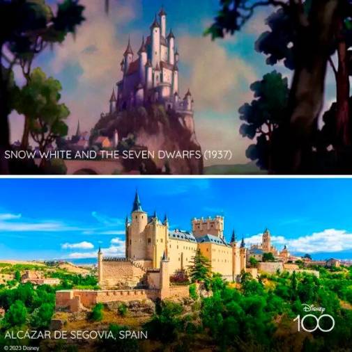 30 lugares reales que inspiraron las películas Disney 30 lugares reales que inspiraron las películas Disney
