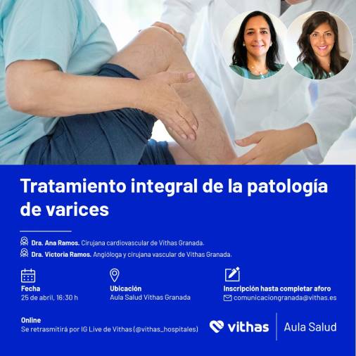 Vithas Granada incorpora la radiofrecuencia a sus tratamientos de varices Vithas Granada incorpora la radiofrecuencia a sus tratamientos de varices
