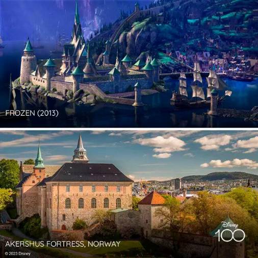 30 lugares reales que inspiraron las películas Disney 30 lugares reales que inspiraron las películas Disney