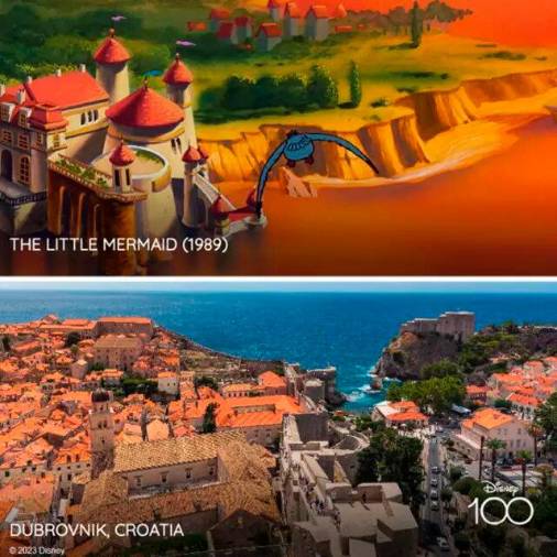 30 lugares reales que inspiraron las películas Disney 30 lugares reales que inspiraron las películas Disney