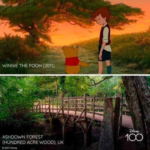30 lugares reales que inspiraron las películas Disney 30 lugares reales que inspiraron las películas Disney