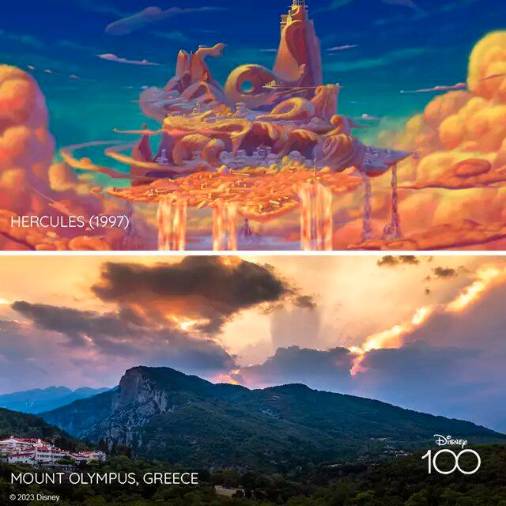 30 lugares reales que inspiraron las películas Disney 30 lugares reales que inspiraron las películas Disney