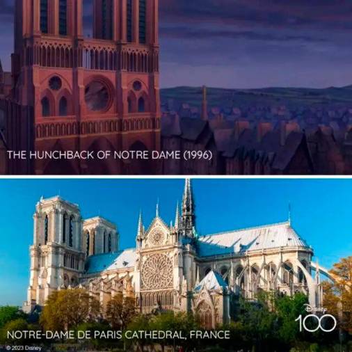 30 lugares reales que inspiraron las películas Disney 30 lugares reales que inspiraron las películas Disney