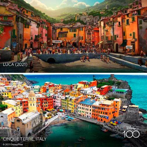 30 lugares reales que inspiraron las películas Disney 30 lugares reales que inspiraron las películas Disney