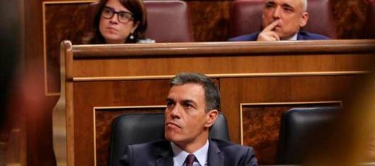 EN EL CONGRESO. El presidente del Gobierno en funciones, Pedro Sánchez. EN EL CONGRESO. El presidente del Gobierno en funciones, Pedro Sánchez.