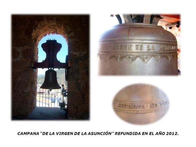 <i>Campana de la Virgen de la Asunción.</i>