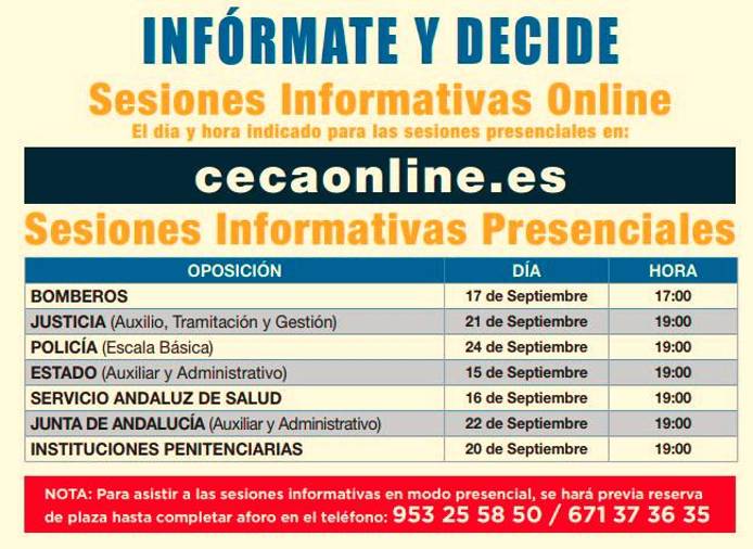 CECA oposiciones, garantía de futuro CECA oposiciones, garantía de futuro