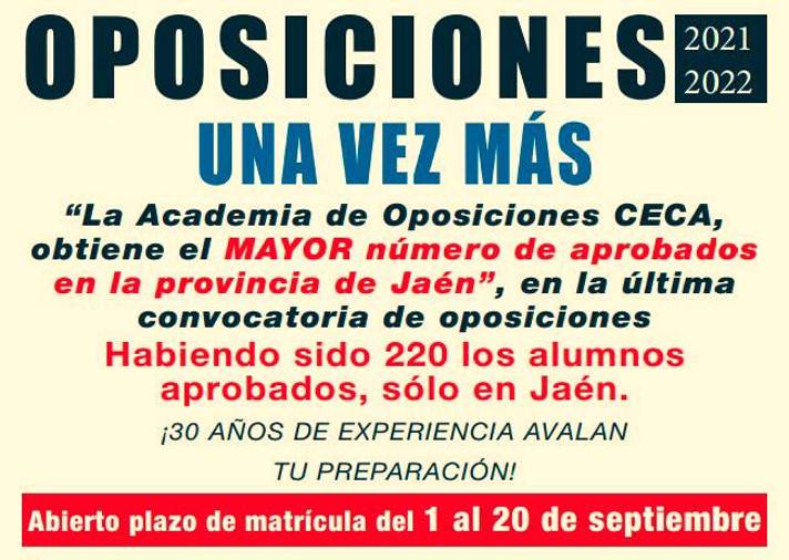 CECA oposiciones, garantía de futuro CECA oposiciones, garantía de futuro