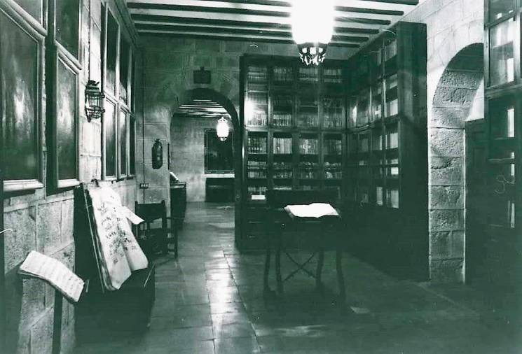 $!<i>Sala del Archivo Histórico Diocesano dónde se encuentra el archivo de la Universidad.</i>