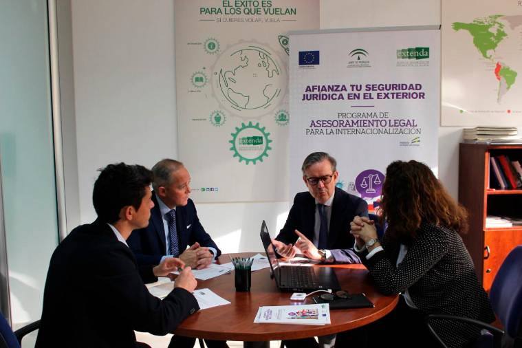 Extenda renueva su programa de asesoría legal a las empresas andaluzas en 61 países de los cinco continentes $!Extenda renueva su programa de asesoría legal a las empresas andaluzas en 61 países de los cinco continentes