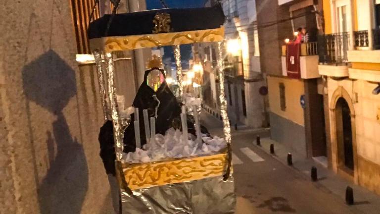 Tradicional procesión por el cielo