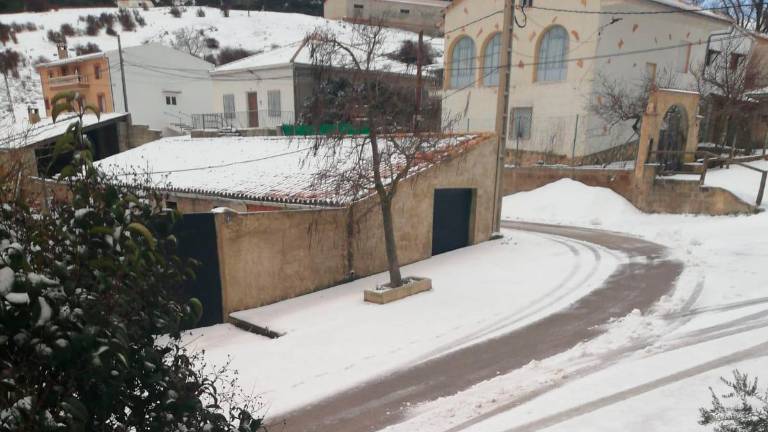 Primeras nieves del invierno en las sierras del noreste jiennense Primeras nieves del invierno en las sierras del noreste jiennense