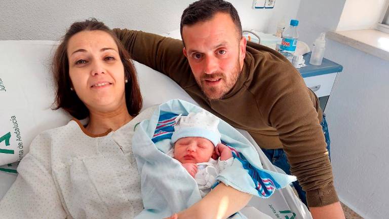 Se llama Íker y es el primer bebé jiennense del año Se llama Íker y es el primer bebé jiennense del año