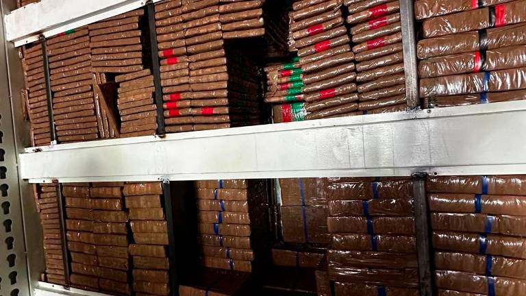 Hallan en el puerto de Algeciras 4,7 toneladas de hachís procedente de Marruecos Hallan en el puerto de Algeciras 4,7 toneladas de hachís procedente de Marruecos
