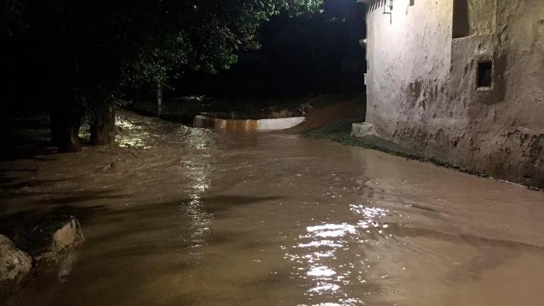Las tormentas se ceban con la Sierra Sur Las tormentas se ceban con la Sierra Sur
