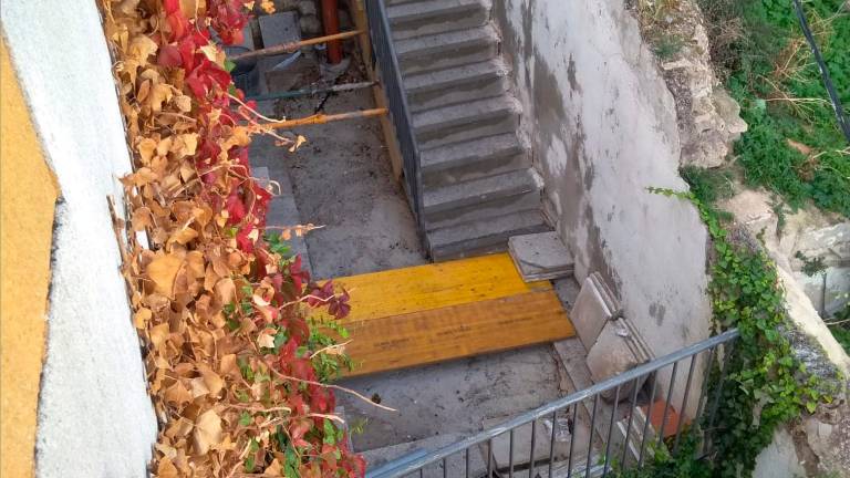 Problema de anegaciones por lluvias en una obra inacabada Problema de anegaciones por lluvias en una obra inacabada