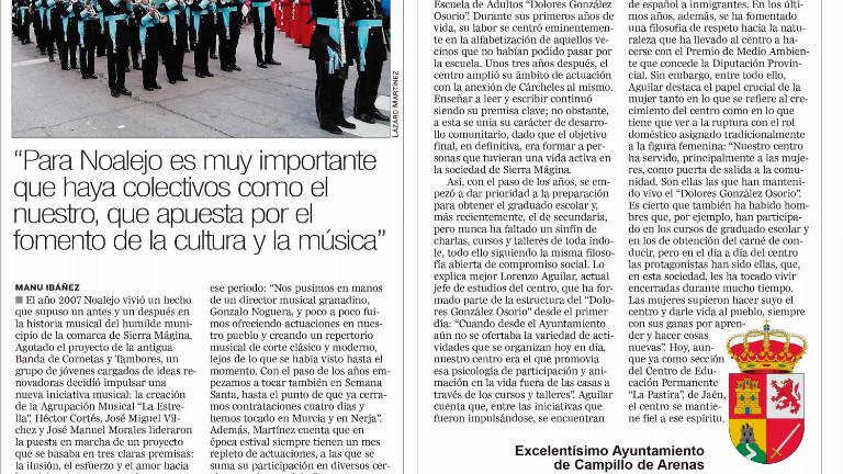 Una fiesta dedicada a la comarca Una fiesta dedicada a la comarca