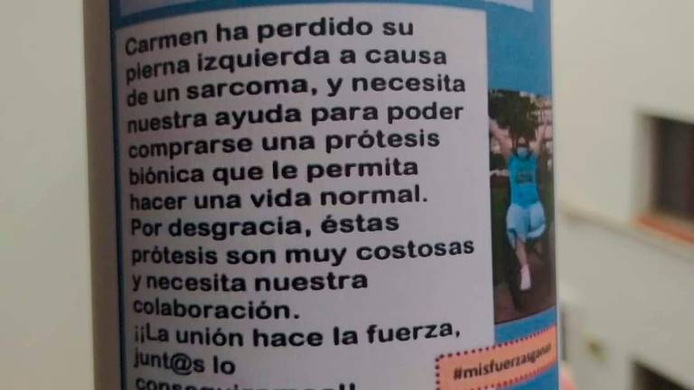 Huchas para que una mujer consiga su prótesis biónica Huchas para que una mujer consiga su prótesis biónica