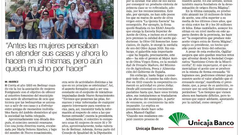 Una fiesta dedicada a la comarca Una fiesta dedicada a la comarca