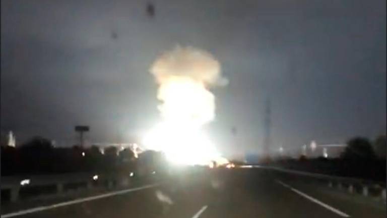 Explosión de una subestación eléctrica en Andújar Explosión de una subestación eléctrica en Andújar