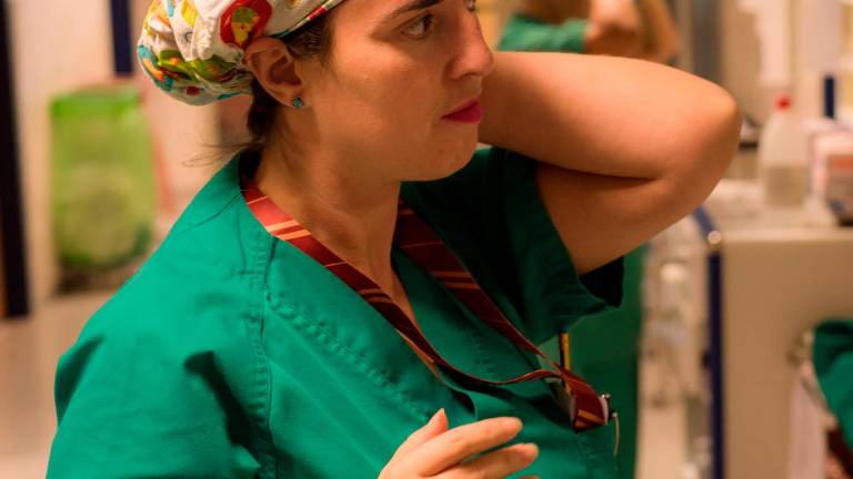 “Hemos llegado a operar a más de 10 personas al día” “Hemos llegado a operar a más de 10 personas al día”
