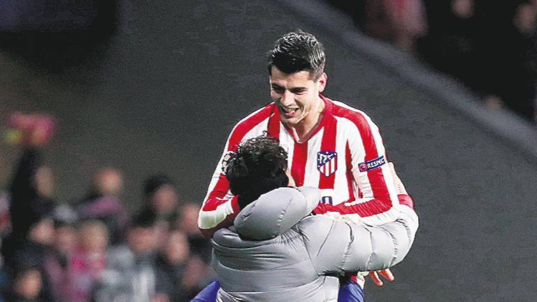 El Atlético se quita un peso de encima El Atlético se quita un peso de encima