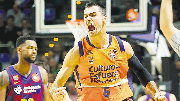 Valencia Basket da la sorpresa en cuartos ante el Barça (78-82) Valencia Basket da la sorpresa en cuartos ante el Barça (78-82)