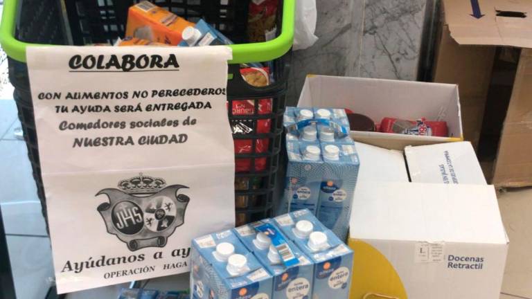 Tres toneladas de alimentos para ayudar a los necesitados