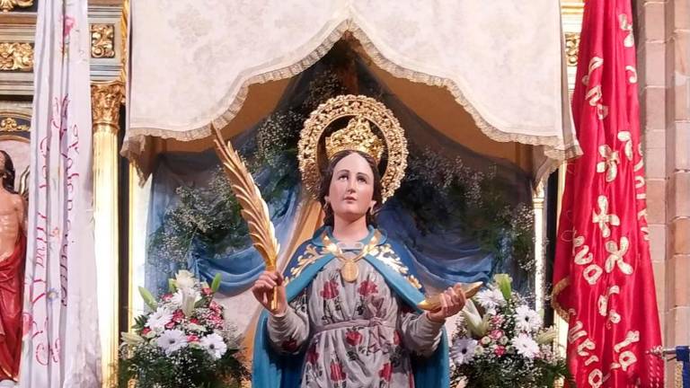 Villanueva de la Reina celebrará con ilusión la procesión de Santa Poteciana Villanueva de la Reina celebrará con ilusión la procesión de Santa Poteciana