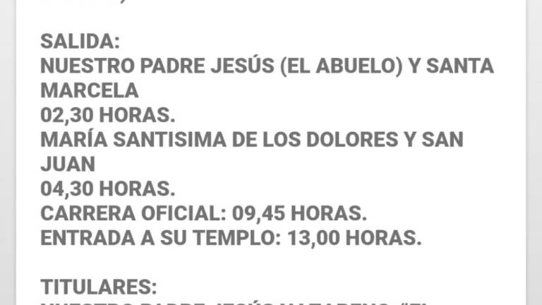 Crean una nueva app para seguir al instante la Semana Santa Crean una nueva app para seguir al instante la Semana Santa