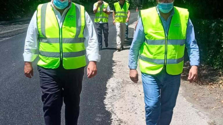 Piden a la Junta el arreglo del enlace con la estación Piden a la Junta el arreglo del enlace con la estación