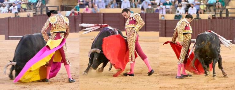 Regreso triunfal de Enrique Ponce antes de torear hoy en Navas de San Juan Regreso triunfal de Enrique Ponce antes de torear hoy en Navas de San Juan