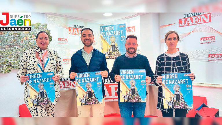 Ana María Gómez, Juan Guillermo Pastor, Pedro Medina y Manuela Rosa, en la presentación. / Francisco J. Marín / Diario JAÉN. 