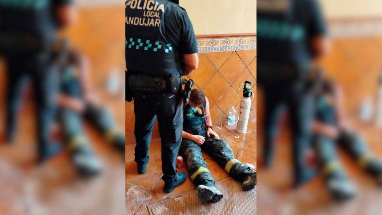 Bomberos de Andújar denuncian “penosas condiciones” laborales con dos heridos Bomberos de Andújar denuncian “penosas condiciones” laborales con dos heridos