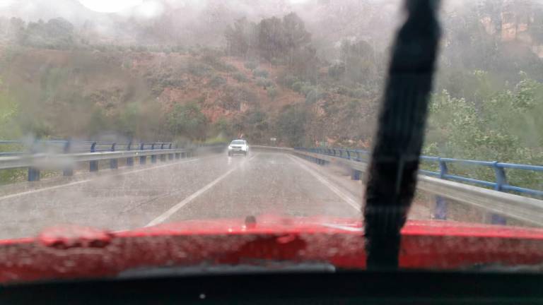 Mucho viento y poca lluvia en Jaén durante el segundo temporal Mucho viento y poca lluvia en Jaén durante el segundo temporal