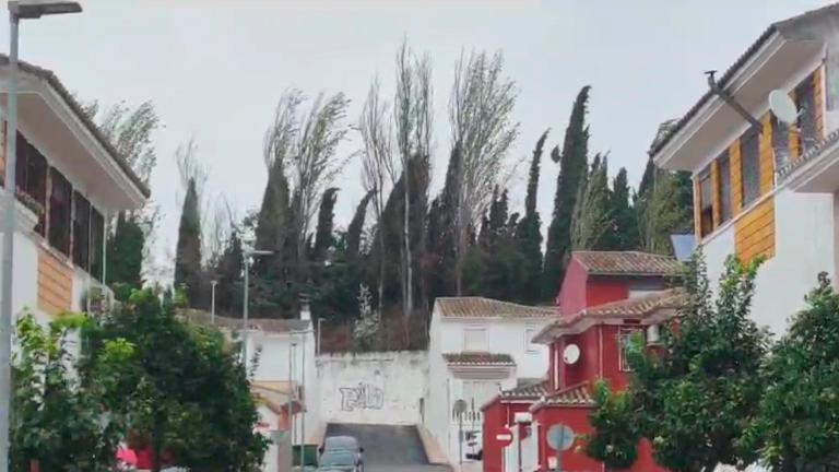 De Úbeda a Jaén, mucho viento y poca agua De Úbeda a Jaén, mucho viento y poca agua