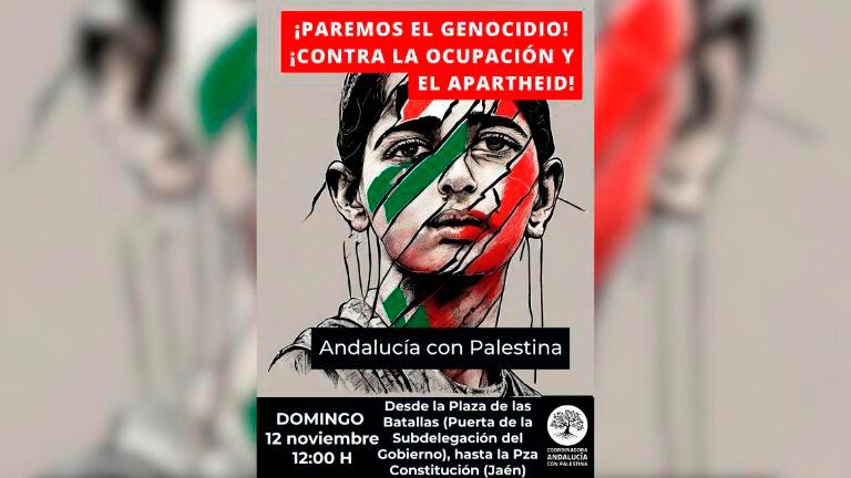 Mañana de concentraciones en Jaén: protesta del PP por la amnistía y marcha en apoyo a Palestina Mañana de concentraciones en Jaén: protesta del PP por la amnistía y marcha en apoyo a Palestina