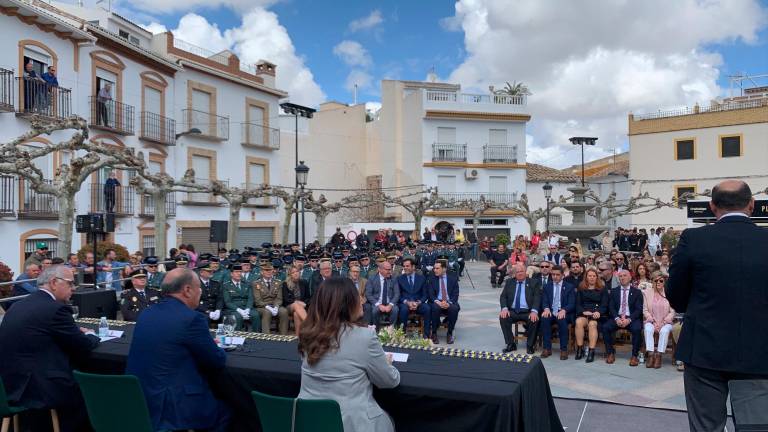 Así fue el reconocimiento a las Fuerzas y Cuerpos de Seguridad del Estado en La Guardia Así fue el reconocimiento a las Fuerzas y Cuerpos de Seguridad del Estado en La Guardia