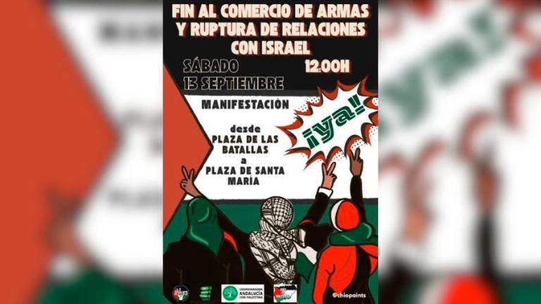 Jaén saldrá a la calle para exigir al Gobierno la ruptura de relaciones con Israel Jaén saldrá a la calle para exigir al Gobierno la ruptura de relaciones con Israel