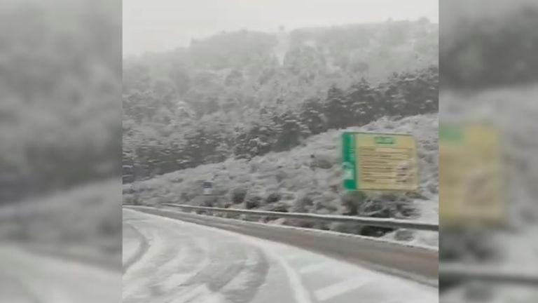 Así está Santiago de la Espada bajo la nieve Así está Santiago de la Espada bajo la nieve