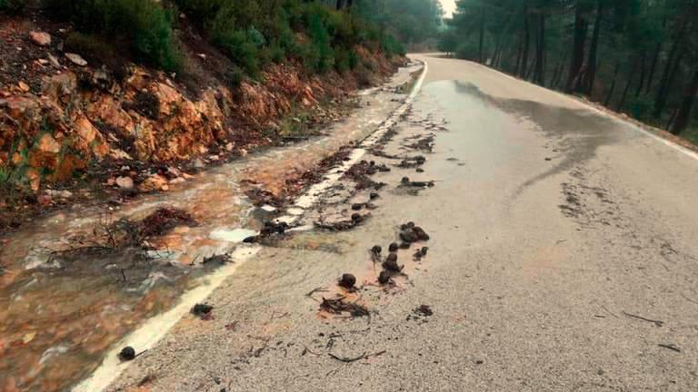 Comienza el arrego integral de la carretera de Aldeaquemada Comienza el arrego integral de la carretera de Aldeaquemada