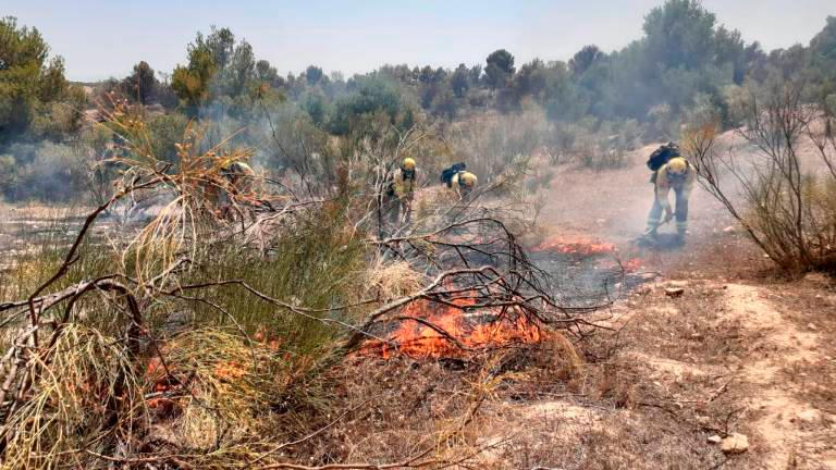 Estabilizado el incendio declarado esta tarde en Cabra del Santo Cristo Estabilizado el incendio declarado esta tarde en Cabra del Santo Cristo
