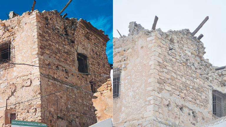 Derrumbe en la Casa Palacio de los Condes de Torralba Derrumbe en la Casa Palacio de los Condes de Torralba