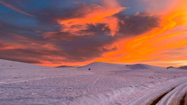 Los atardeceres únicos de Jaén: Campos de Hernán Pelea Los atardeceres únicos de Jaén: Campos de Hernán Pelea