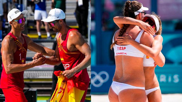 Herrera y Gavira se meten en los cuartos de final de vóley en la ‘playa’ de París Herrera y Gavira se meten en los cuartos de final de vóley en la ‘playa’ de París