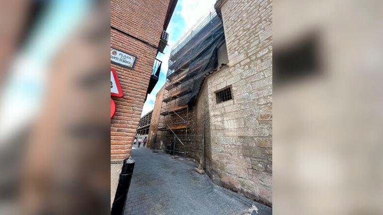 El Ayuntamiento de Jaén paraliza las obras en la cubierta de la iglesia de Santo Domingo El Ayuntamiento de Jaén paraliza las obras en la cubierta de la iglesia de Santo Domingo