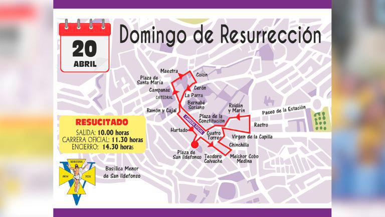 El Resucitado despide la Semana Santa jiennense El Resucitado despide la Semana Santa jiennense